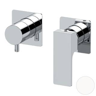 Смеситель для душа Remer Absolute AU92ZPWBBO, белый матовый