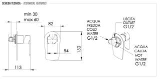 Смеситель для душа Remer Vanity V30