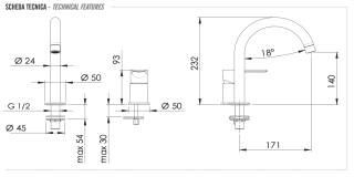 Смеситель для раковины Remer Energy EY57