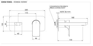 Смеситель для раковины Remer Infinity I15KBBG, золото брашированное