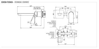 Смеситель для раковины Remer Infinity I15PLBG, золото брашированное