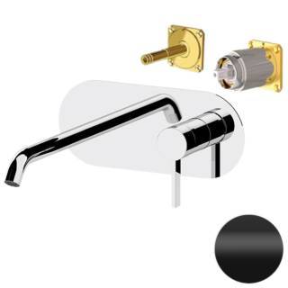 Смеситель для раковины Remer Metrica MC15KBNO, черный матовый