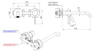 Смеситель для раковины Remer Metrica MC15PLBO, белый матовый