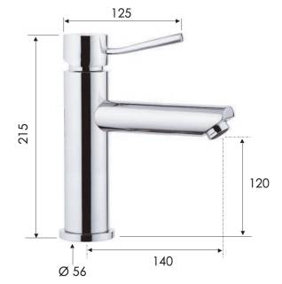 Смеситель для раковины Remer Minimal N11A