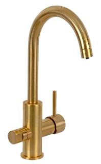 Cмеситель для кухни Remer X Style N792DWBG, золото брашированное