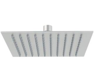 Верхний душ с шарнирным соединением 40 см Remer INOX SS357UFS40X, нержавеющая сталь