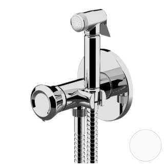 Гигиенический душ со смесителем Remer Element ET65BO, белый матовый
