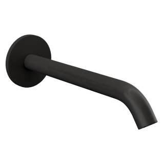 Излив настенный 19 см Remer X Style 91XLNO, черный матовый