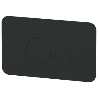 Кнопка смыва Remer RB810NO, черный матовый