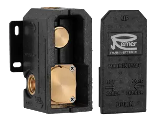 Скрытая часть на 1 или 2 выхода Remer RRBOX