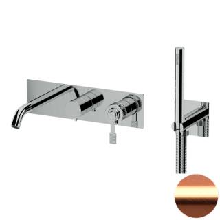 Смеситель для ванны Remer Atelier AL53D2WBRP, медь брашированная