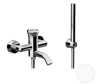 Смеситель для ванны Remer Element ET02BO, белый матовый