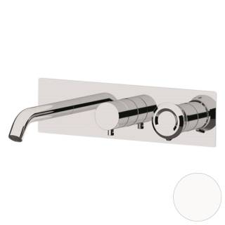 Смеситель для ванны Remer Element ET54D2BO, белый матовый