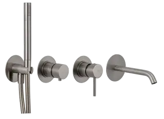 Смеситель для ванны Remer X Style X96S03ROXXXV, сталь