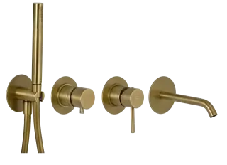 Смеситель для ванны Remer X Style X96S03ROXXVO, состаренная латунь