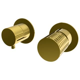 Смеситель для душа Remer Celebrity CEC93ZPWBDO, золото глянцевое