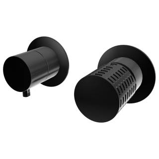 Смеситель для душа Remer Celebrity CEC92ZPWBCFP, черный брашированный хром