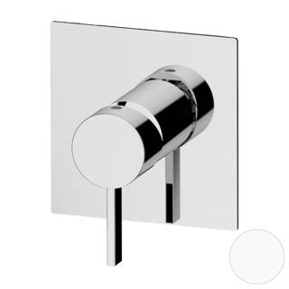 Смеситель для душа Remer Metrica MC30QBO, белый матовый