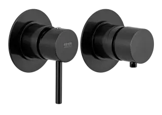 Смеситель для душа Remer X Style X96D3CFP, черный брашированный хром