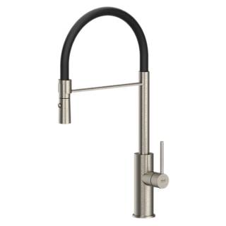 Смеситель для кухни Remer X Style INOX SSX541, нержавеющая сталь