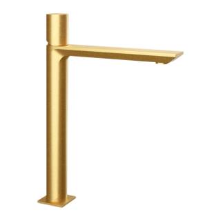 Смеситель для раковины Remer Edge EG512LXLBG, золото брашированное