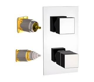 Смеситель термостатический для душа Remer Q-Elegance QT92KB