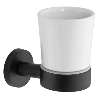 Стакан Remer Guest GS15NO, черный матовый