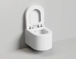 Унитаз Gemelli с крышкой и сиденьем 