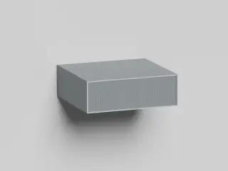 Подвесной модуль Armonia 600x200 без выреза под сифон