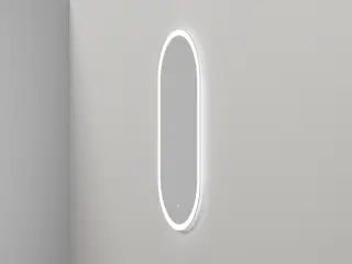 Зеркало для ванной ARMONIA прямоугольное с двойной LED подсветкой 450*900*25 mm