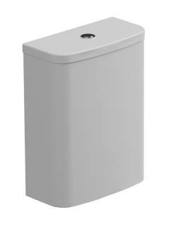 Бачок для напольного унитаза с механизмом смыва GSG Ceramic Design Like LKCIMBL000 + ACS82, белый глянцевый