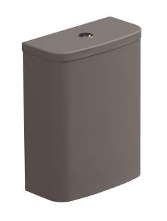 Бачок для напольного унитаза с механизмом смыва GSG Ceramic Design Like LKCIMBL029 + ACS82, Tortora Matt