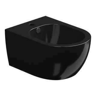 Биде подвесное GSG Ceramic Design Like LKBISO002, черный глянцевый
