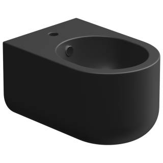Биде подвесное GSG Ceramic Design Petra PEBISO003, черный матовый