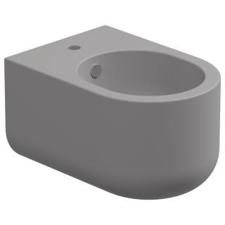 Биде подвесное GSG Ceramic Design Petra PEBISO038, Fumo Matt