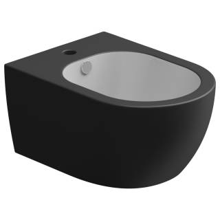 Биде подвесное биколор GSG Ceramic Design Like LKBISOBI000/003, White/Black Matt