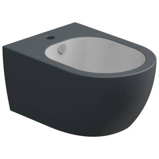 Биде подвесное биколор GSG Ceramic Design Like LKBISOBI000/028, White/Ebano Matt