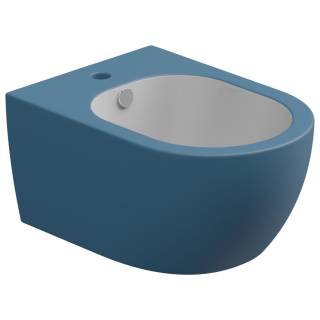 Биде подвесное биколор GSG Ceramic Design Like LKBISOBI000/027, White/Denim Matt