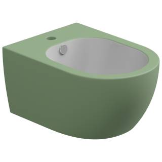 Биде подвесное биколор GSG Ceramic Design Like LKBISOBI000/031, White/Salvia Matt