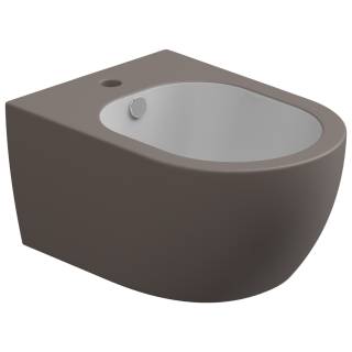 Биде подвесное биколор GSG Ceramic Design Like LKBISOBI000/029, White/Tortora Matt