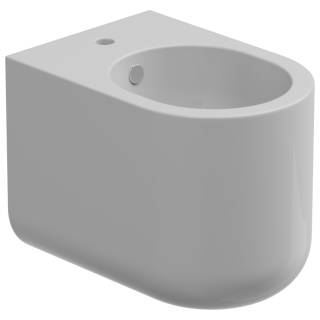 Биде приставное GSG Ceramic Design Petra PEBI01000, белый глянцевый