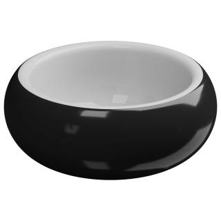 Ванна отдельностоящая 150 см GSG Ceramic Design Petra VAPE002, черный глянцевый