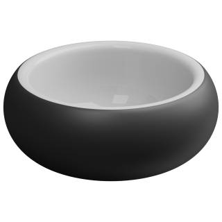 Ванна отдельностоящая 150 см GSG Ceramic Design Petra VAPE003, черный матовый