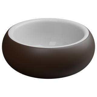 Ванна отдельностоящая 150 см GSG Ceramic Design Petra VAPE035, Cacao Matt