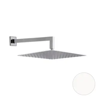 Верхний душ 30х30 см с кронштейном 30 см Mariani B3715Q0500, белый матовый