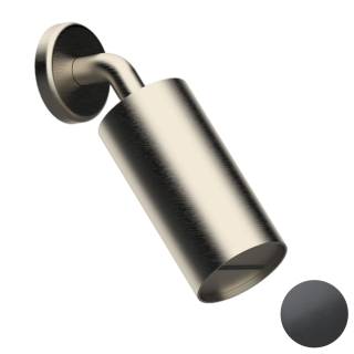 Верхний душ настенный Daniel Steel SS1A578LPCA, черный брашированный PVD