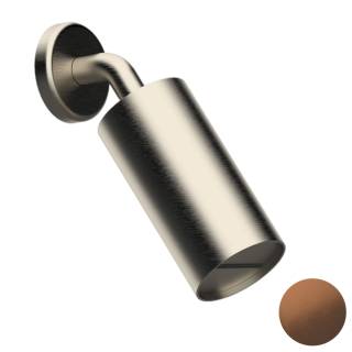 Верхний душ настенный Daniel Steel SS3A578LPCA, медь брашированная PVD