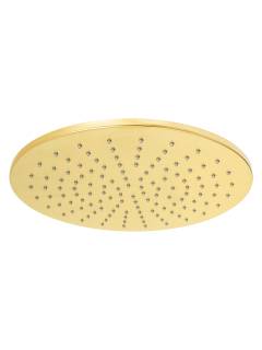 Верхний душ с шарнирным соединением 30 см Mariani B22STB0130, золото брашированное