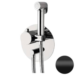 Гигиенический душ с термостатическим смесителем Daniel Suvi Thermo ST206424DC15, черный матовый