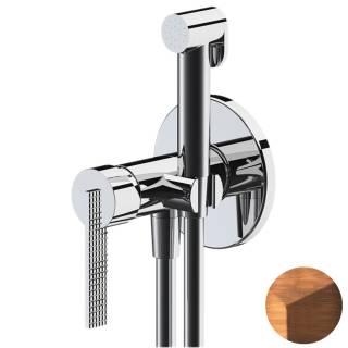 Гигиенический душ со смесителем Daniel Club ANC645BP4DC64, медь состаренная